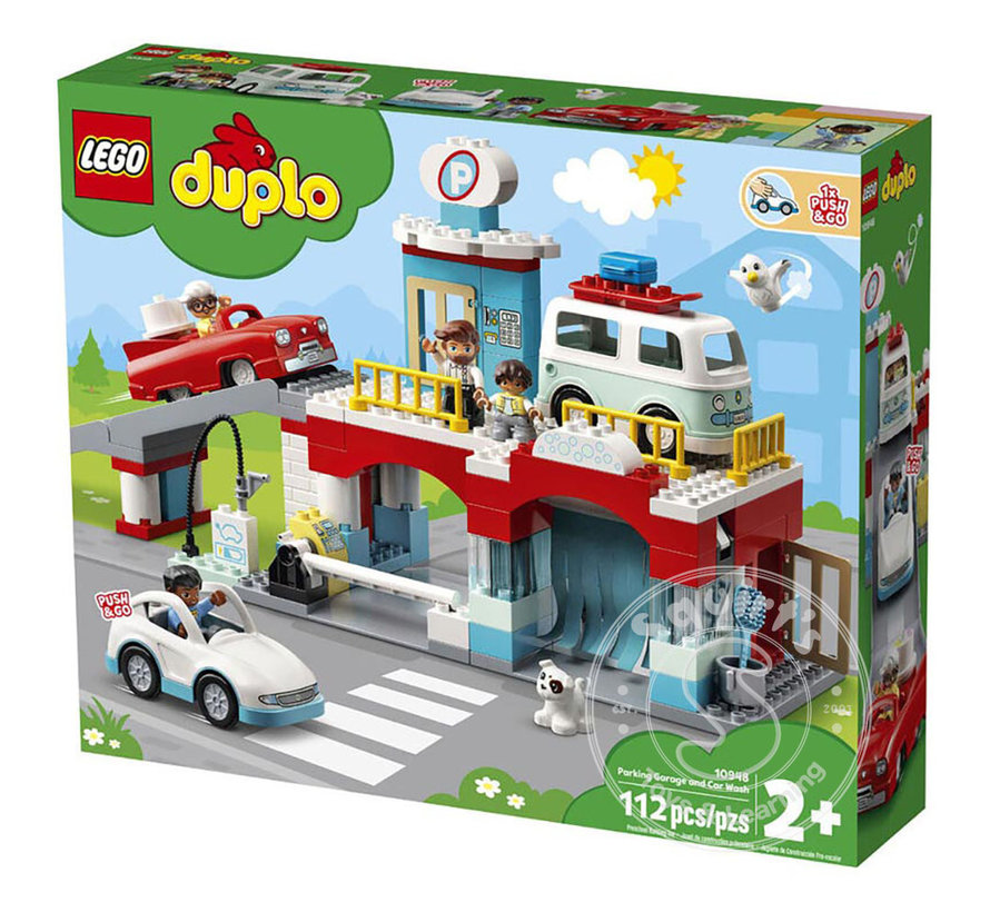 LEGO® DUPLO® Parking Garage and Car Wash RETIRED