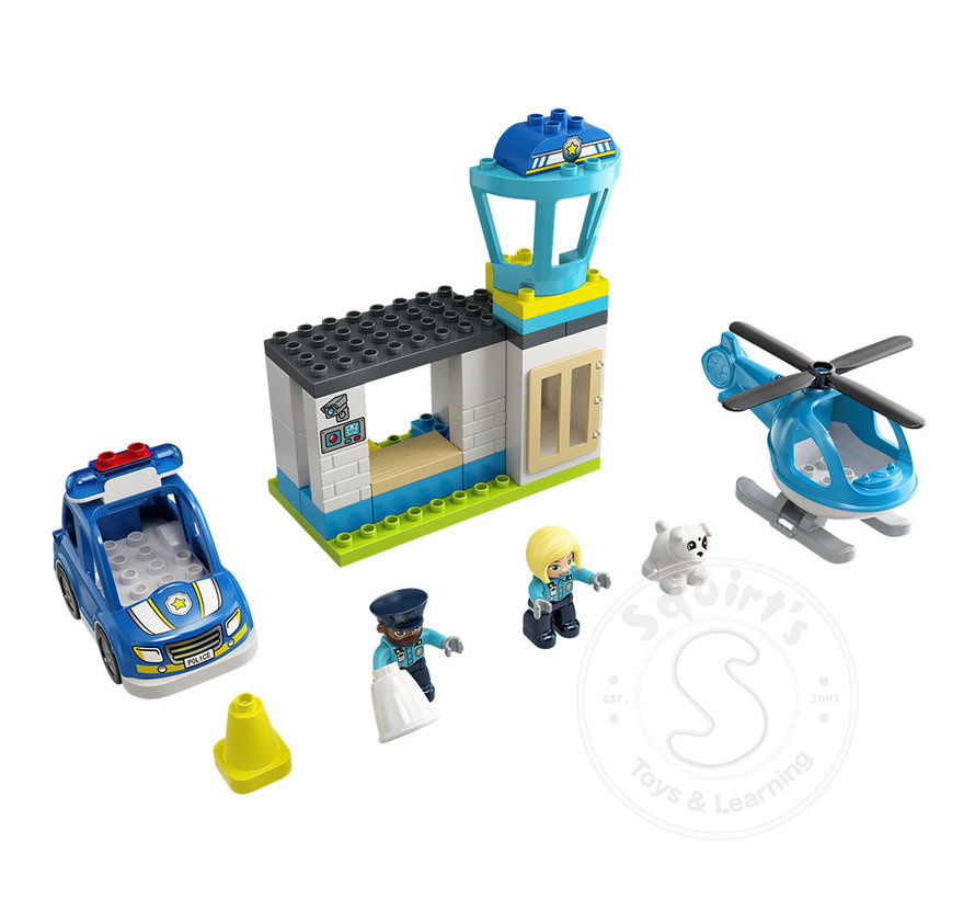 LEGO® DUPLO® Police Station & Helicopter - RETIRED