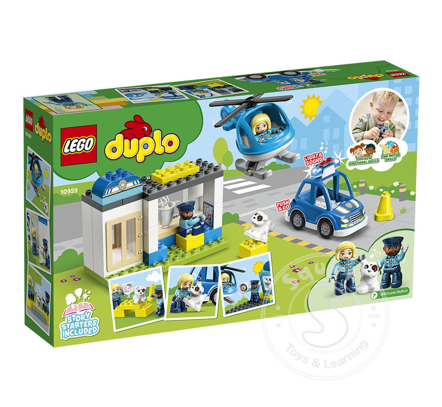LEGO® DUPLO® Police Station & Helicopter - RETIRED