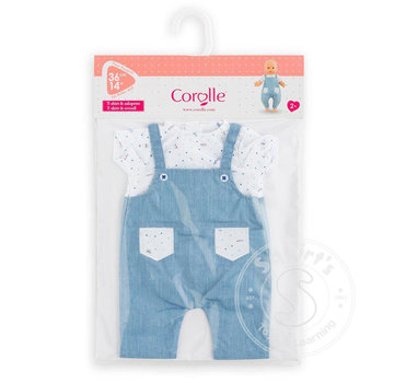 Corolle Corolle Mon Premier Bebe T-Shirt & Overalls 12” Doll Outfit RETIRED