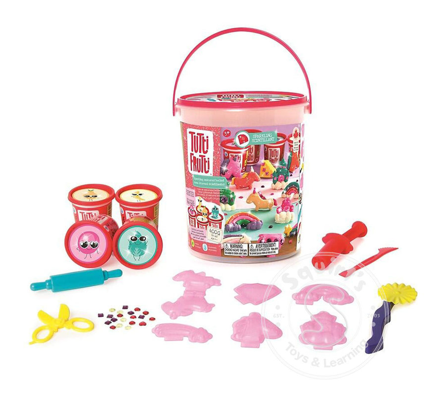 Tutti Frutti Sparkling Unicorns Bucket Set