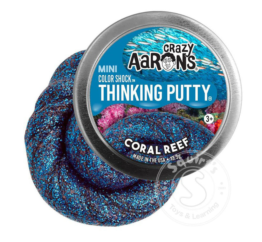 Crazy Aaron's Mini Color Shock Coral Reef Thinking Putty