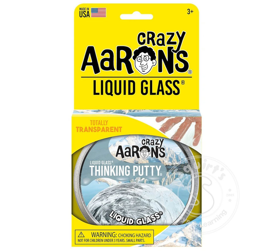 Crazy Aaron's Liquid Glass Clear Thinking Putty