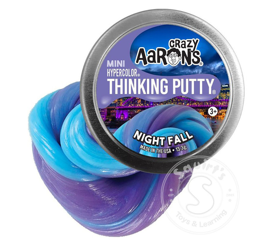 Crazy Aaron's Mini Hypercolor Night Fall Thinking Putty