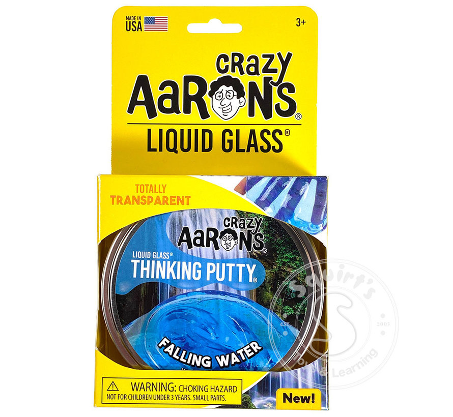 Crazy Aaron's Liquid Glass Falling Water Thinking Putty