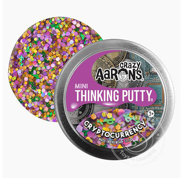 Crazy Aaron's Crazy Aaron's Mini Cryptocurrency Thinking Putty