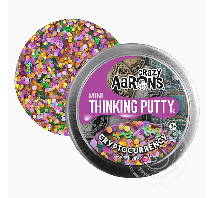 Crazy Aaron's Mini Cryptocurrency Thinking Putty