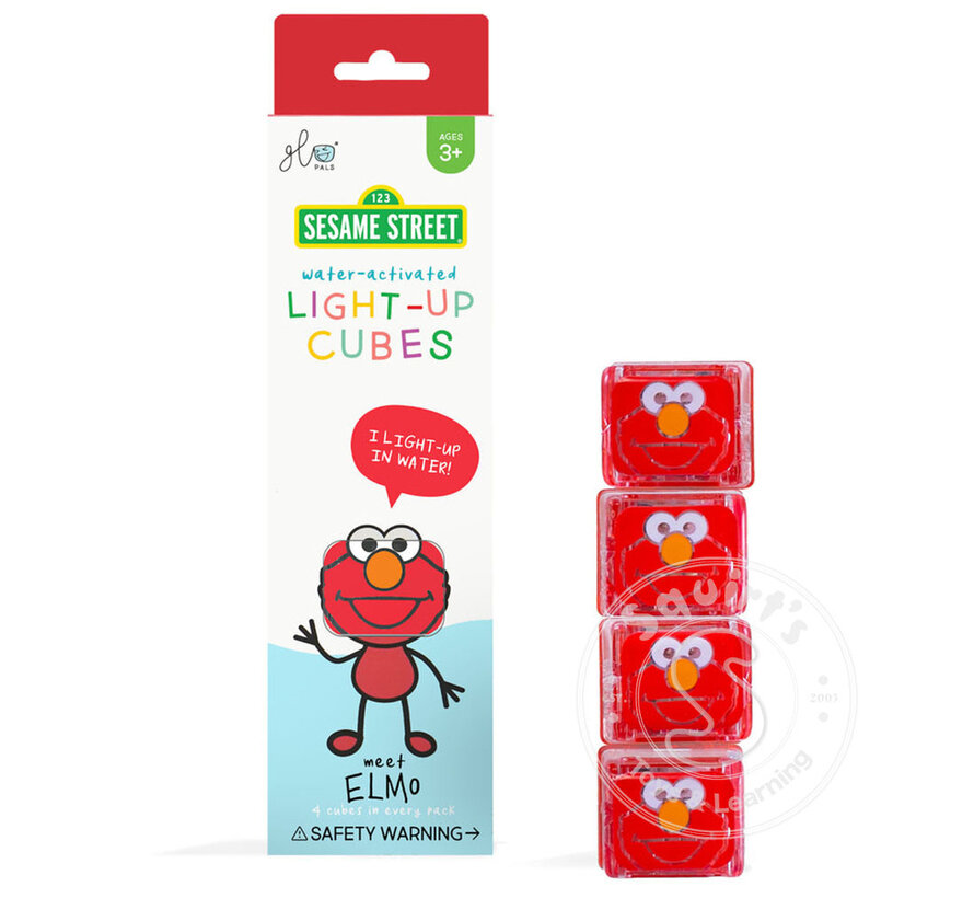 Glo Pals Sesame Street Elmo Light-Up Cubes