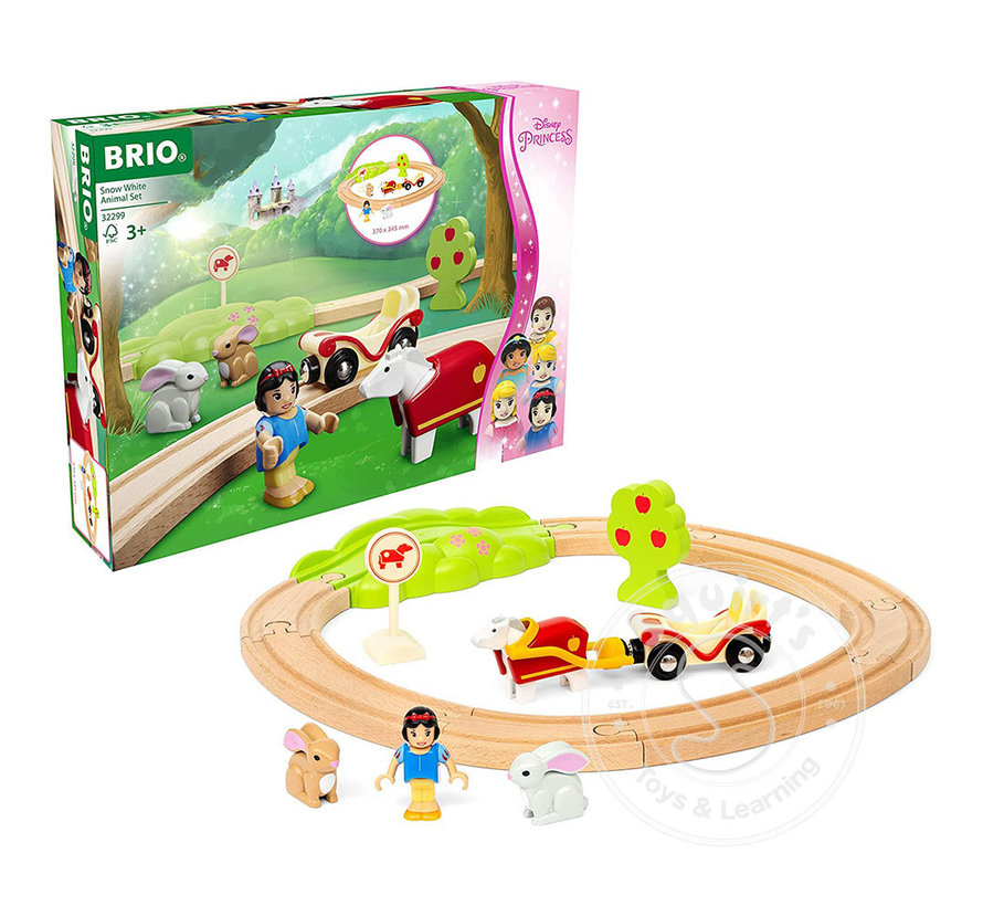 Final Sale: Brio Disney Princess  Snow White Animal Set (Retired)