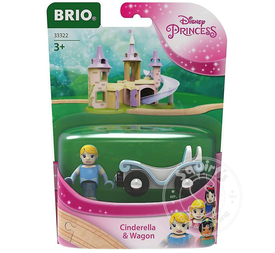 Brio Disney Cinderella & Wagon