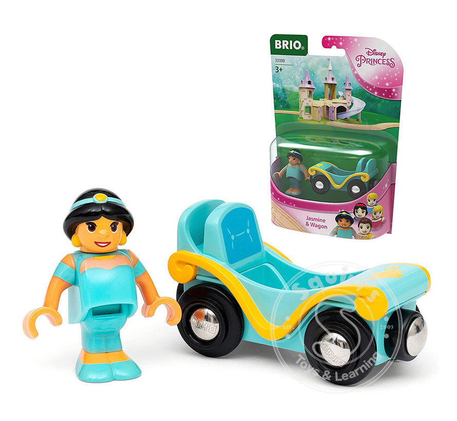Brio Disney Jasmine & Wagon (Retired)