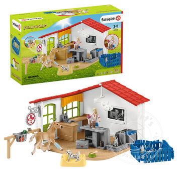 Schleich Schleich Veterinary Practice with Pets