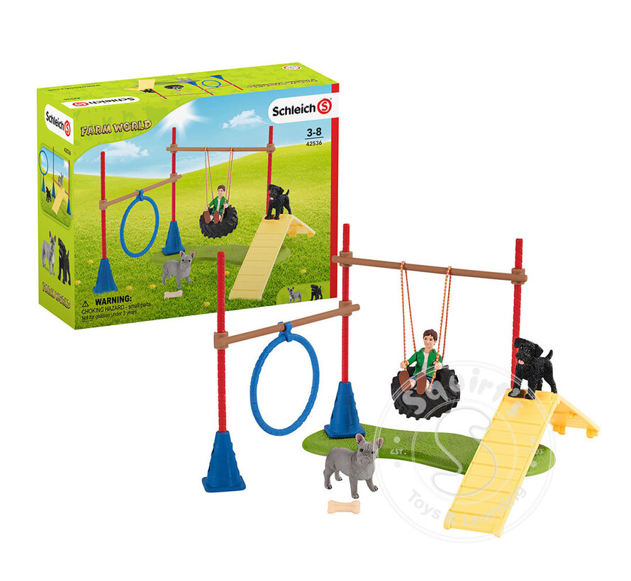 Schleich Puppy Agility Training - Retired