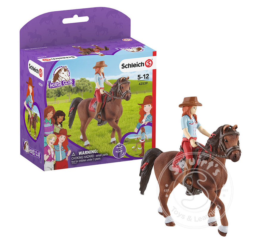 Schleich Horse Club Hannah & Cayenne - Retired