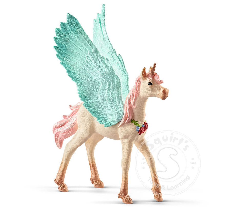 Schleich Bayala Decorated Unicorn Pegasus Foal