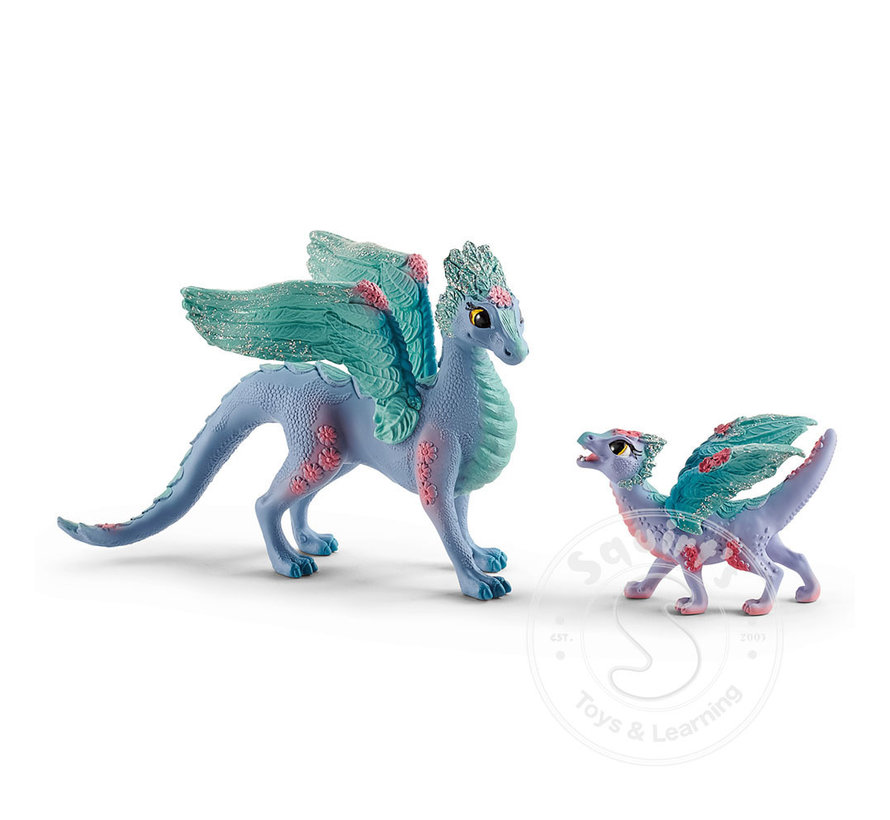 Schleich Bayala Flower Dragon and Baby