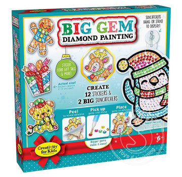 Creativity for Kids Creativity for Kids Big Gem Diamond Painting Holiday