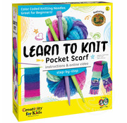 Creativity for Kids Creativity for Kids Learn to Knit Pocket Scarf