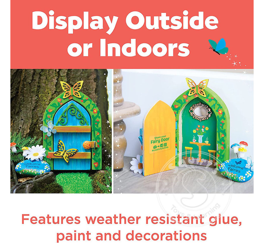 Creativity for Kids Butterfly Fairy Door - retired