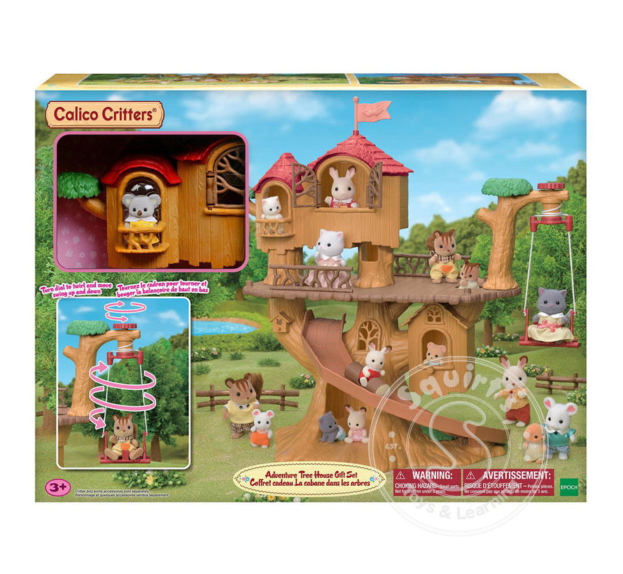 Calico Critters Adventure Tree House Gift Set