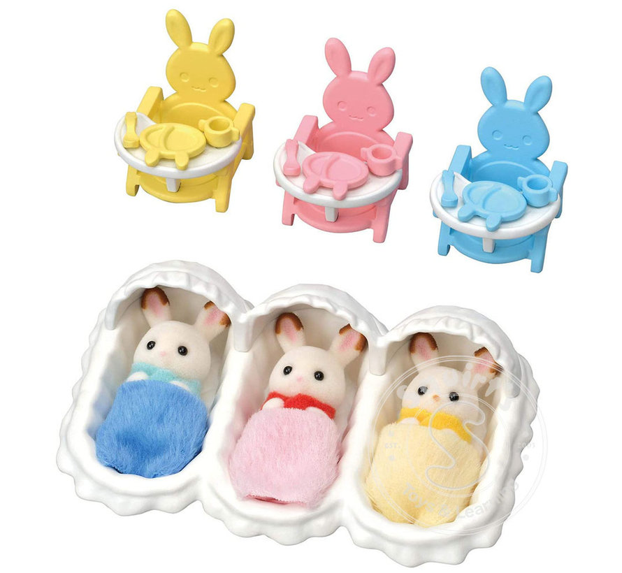 Calico Critters Triplets Care Set