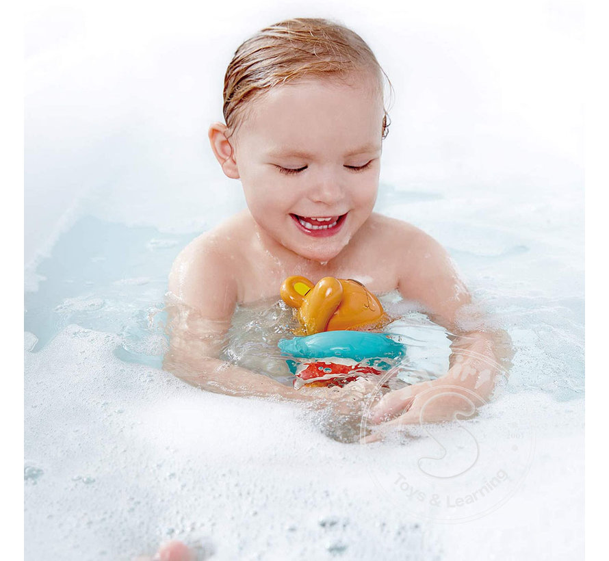 Hape Swimmer Teddy Wind-Up Toy