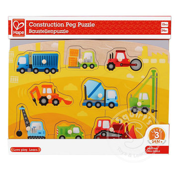 Hape Hape Construction Peg Puzzle