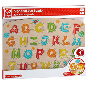 Hape Hape Alphabet Peg Puzzle