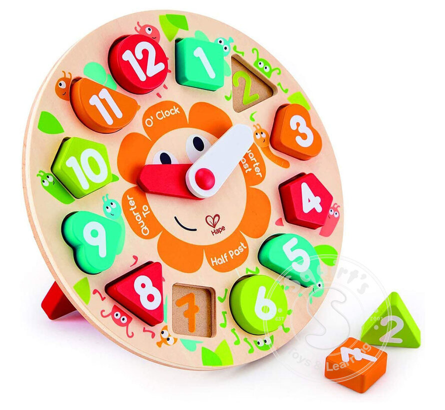 Hape Chunky Clock Puzzle