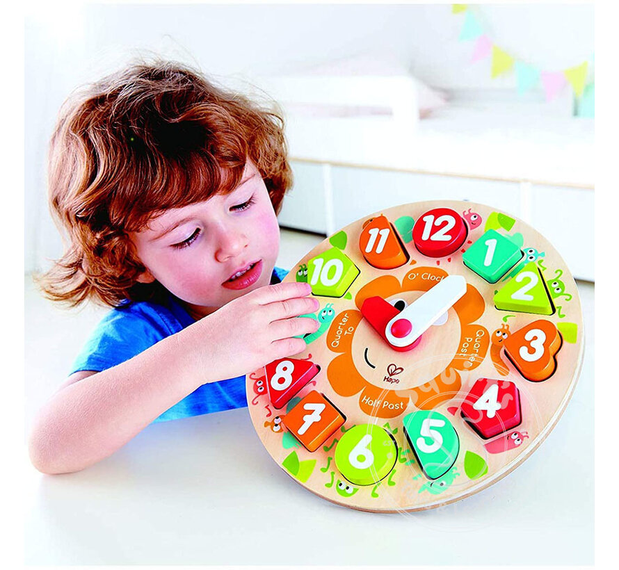 Hape Chunky Clock Puzzle