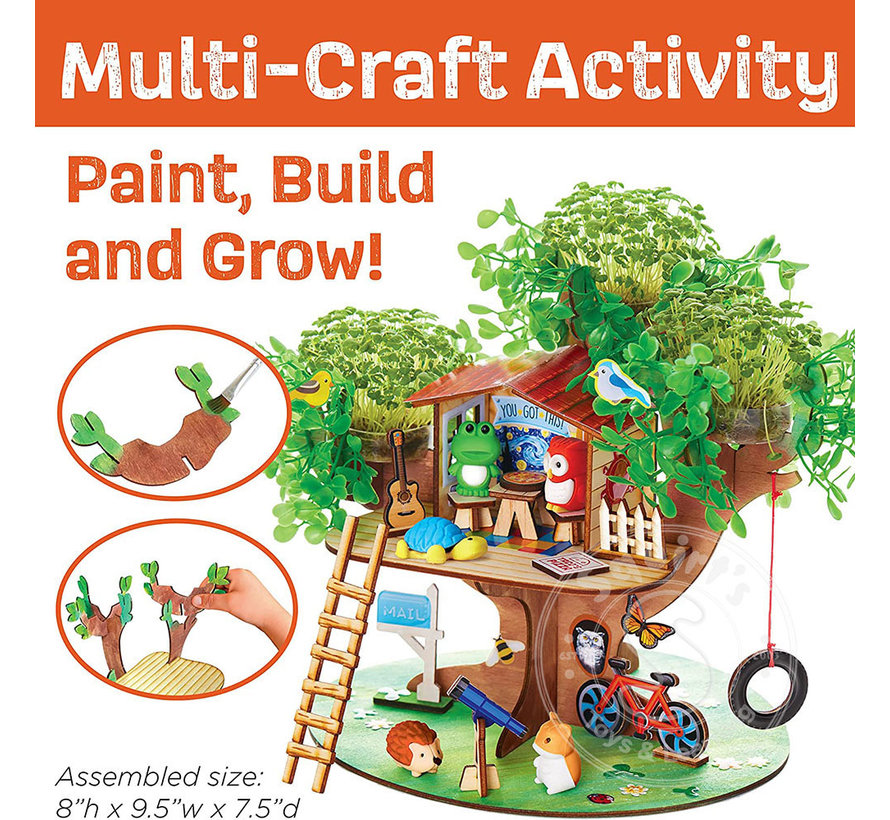 Creativity for Kids Build & Grow Tree House