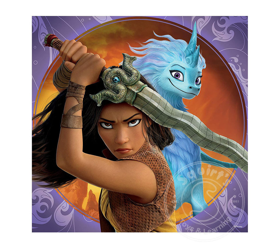 Ravensburger Disney Raya and the Last Dragon: Raya the Brave! Puzzle 3 x 49pcs