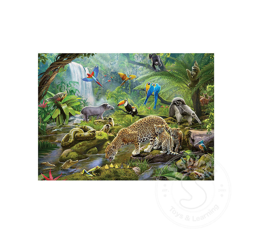 Ravensburger Rainforest Animals Puzzle 60pcs