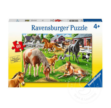 Ravensburger Ravensburger Happy Horses Puzzle 60pcs