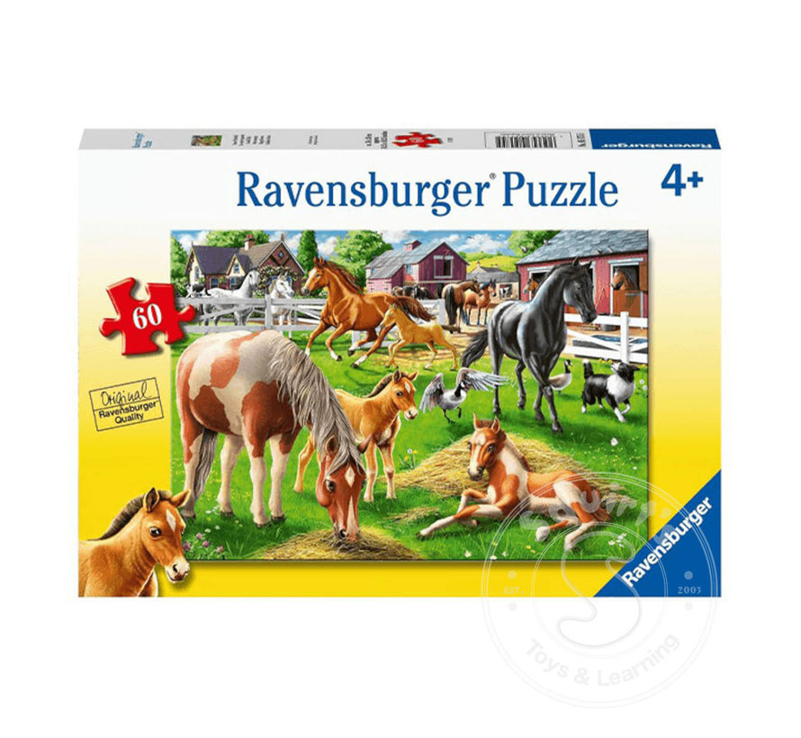 Ravensburger Happy Horses Puzzle 60pcs