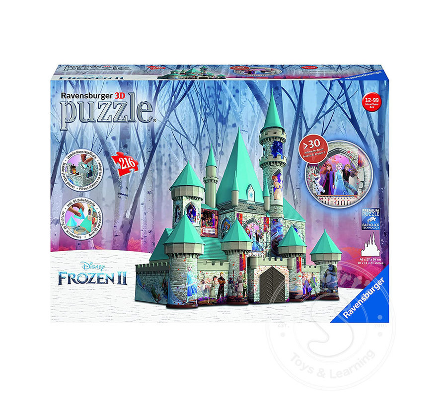 Ravensburger 3D Disney Frozen II Castle Puzzle 216pcs