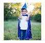 Great Pretender Glitter Wizard Cape & Hat (Size 4-6)