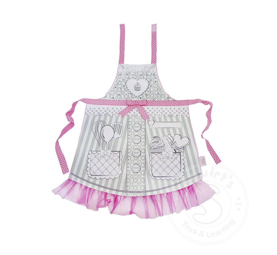Great Pretenders Colour-An-Apron (Size 4-6)