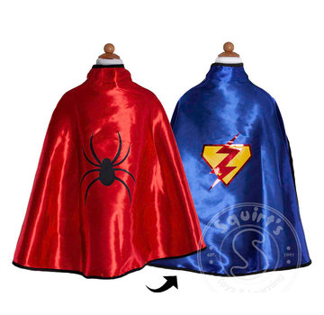 Great Pretenders Great Pretenders Reversible Adventure Cape with Mask (Size 5-6)