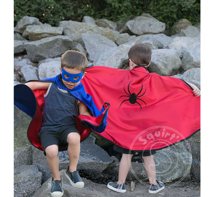 Great Pretenders Reversible Adventure Cape with Mask (Size 5-6)