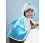 Great Pretenders Shark Toddler Cape (Size 2-3)