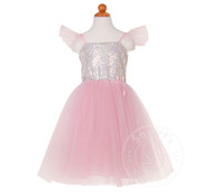 Great Pretenders Great Pretenders Sequins Princess Dress Pink (Size 7-8)