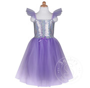 Great Pretenders Great Pretenders Sequins Princess Dress Lilac (Size 7-8)