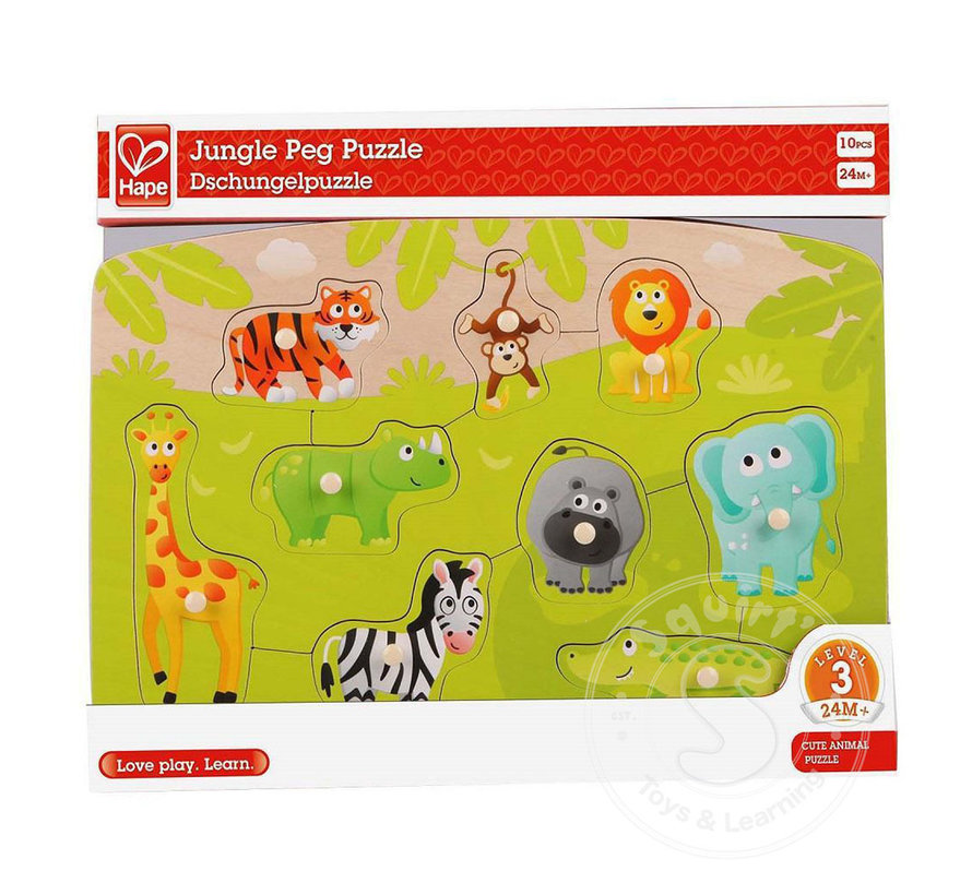 Hape Jungle Peg Puzzle