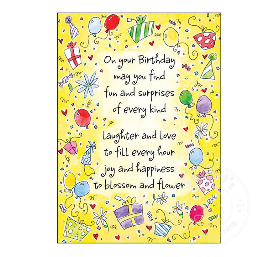 Fun & Surprises Card