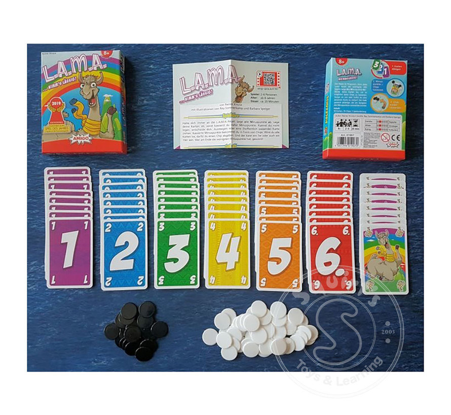 Don't L.L.A.M.A (LLAMA) Card Game