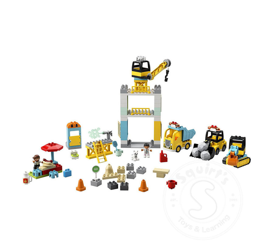 LEGO® DUPLO® Tower Crane & Construction RETIRED
