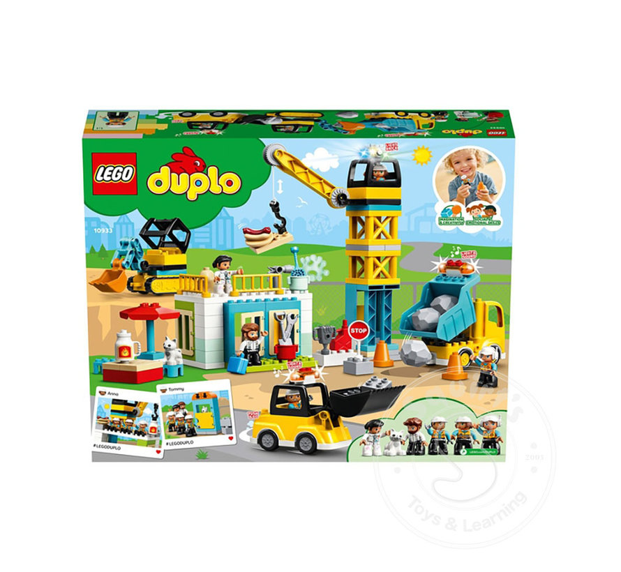 LEGO® DUPLO® Tower Crane & Construction RETIRED