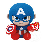 TY TY Beanie Babies Marvel Captain America 8” Reg