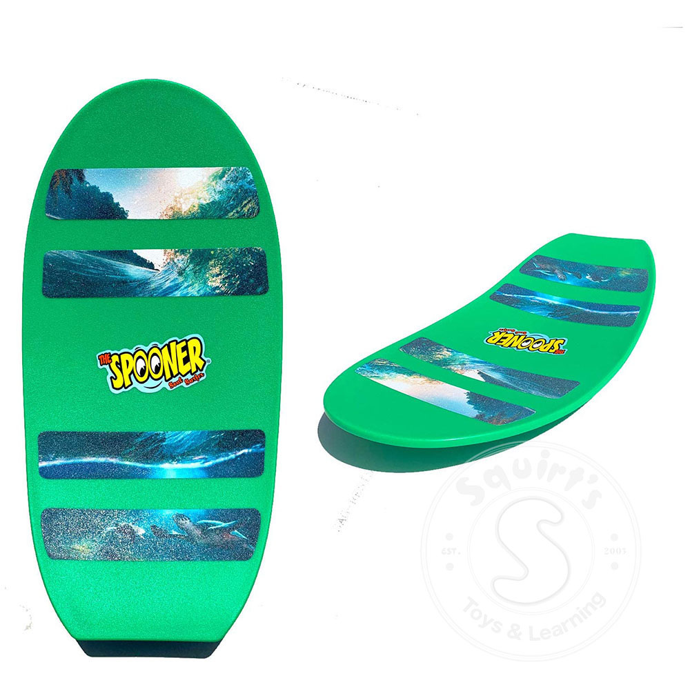 Spooner Board Freestyle 24" Green Squirt's Toys & Learning Co